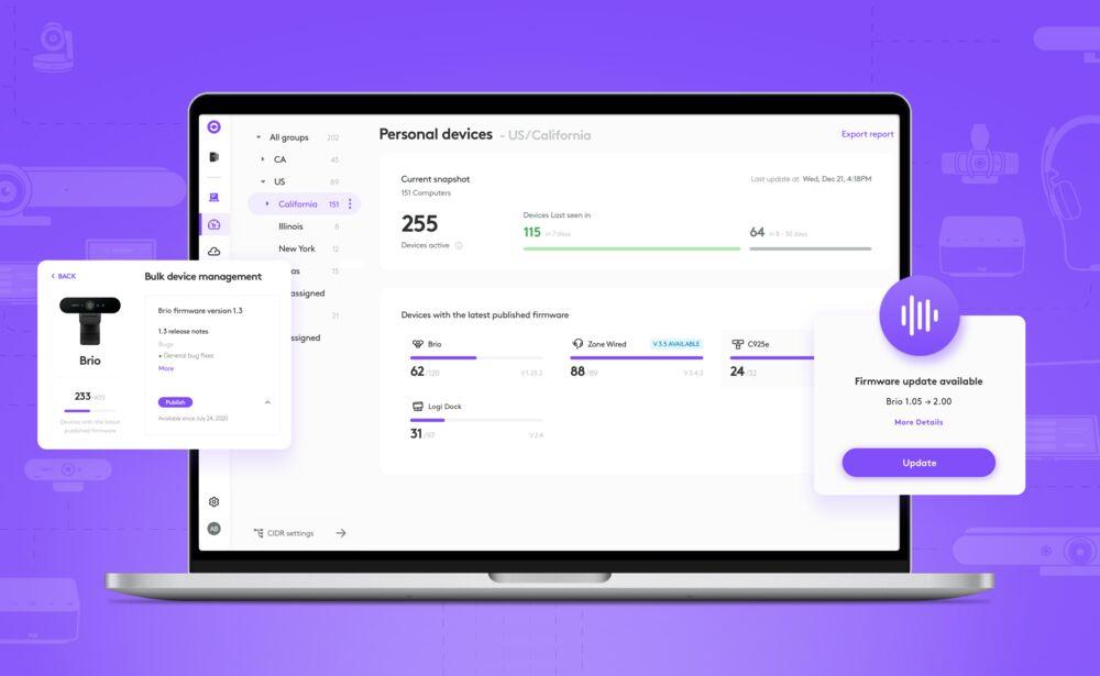 Облачное ПО Logitech получило обновление для поддержки удалённых пользователей Облачное ПО Logitech получило обновление для поддержки удалённых пользователей